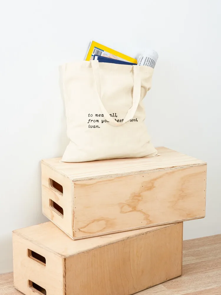 К meatball-от lukov с любовью сумка-тоут сумка для покупок университета подарочные