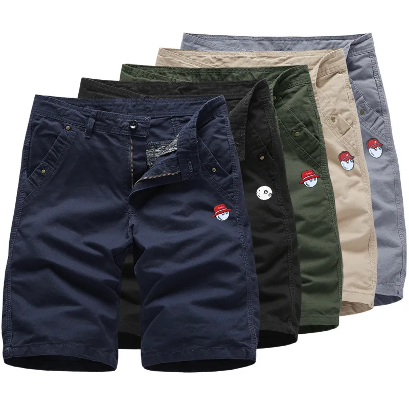 

말본 2022 New High Quality Men's Golf Shorts Business Casual Pants Men's Golf Clothing Summer Comfortable Breathable Sports Shorts