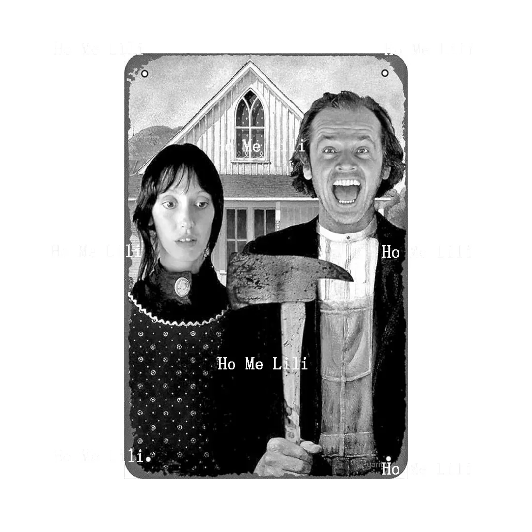 Металлический знак niumwang сияющий оловянный плакат