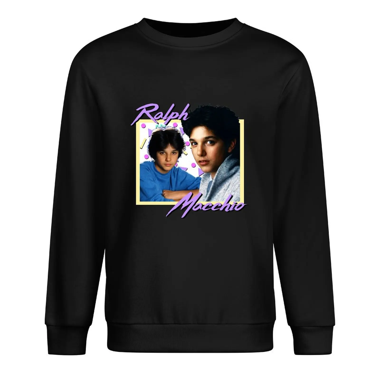 80-е годы Ralph Macchio пуловер с капюшоном зимняя одежда мужская дизайнерская мужской