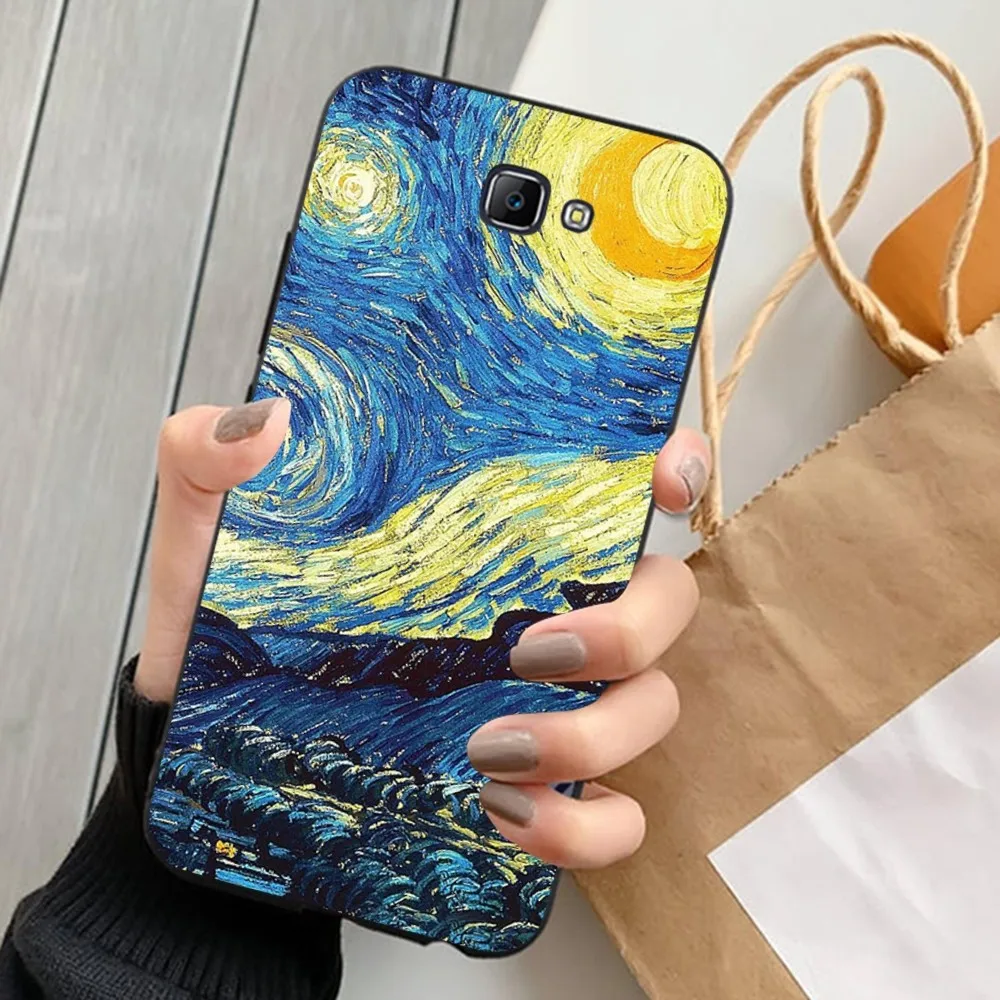 Чехол для телефона Art Van Gogh Starry Sunflower Samsung J 7 Plus 7core J7 Neo J6 Prime J4 J5 Mobile Cover