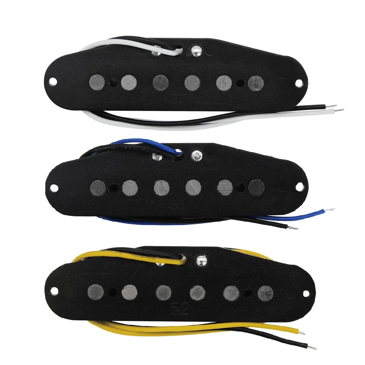 3 шт. винтажный звукосниматель Alnico 5 с одной катушкой для электрогитары гриф +