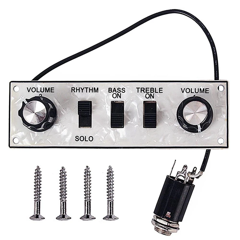 

Prewired Width Control Plate Loaded Switch Wiring Harness Guitar Circuit Board Stringed Instruments Accessories