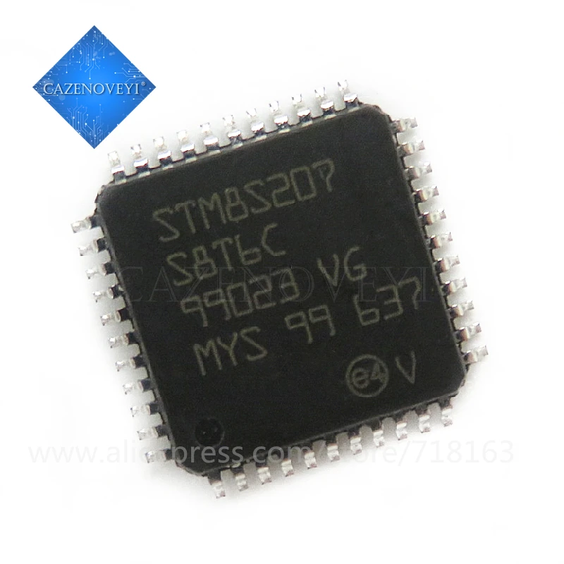 

STM8S207S8T6C STM8S207 QFP-44