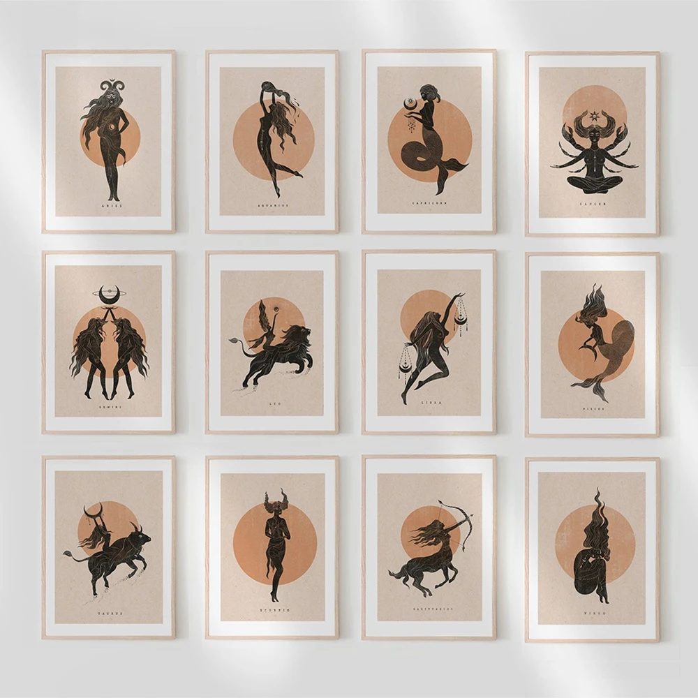 Картина на холсте &quotБогемные художественные принты&quot |