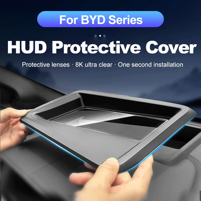 Для BYD Tang DM-i Song L EV Han Sea Lion 07 2020-2025 Защитная крышка для автомобильного проекционного
