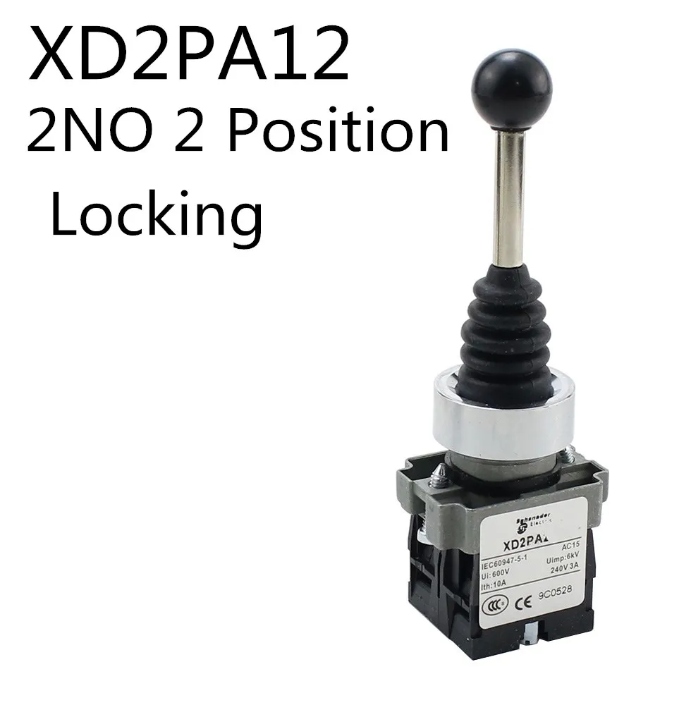 

Пластиковый двухпозиционный кулисный джойстик XD2-PA12 PA14