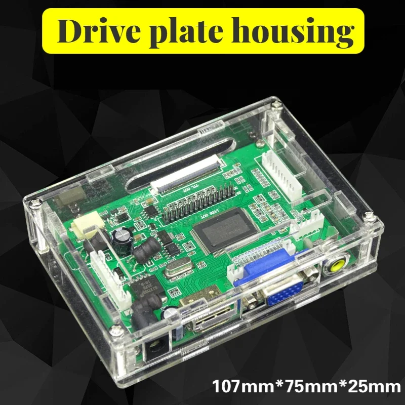 Прозрачный акриловый защитный чехол для платы контроллера M.NT68676 TV 2AV EDP