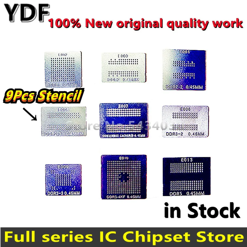 Трафарет для DDR2 DDR2-2 DDR2-3 DDR5 DDR6 DDR7 GDDR6 DDR8