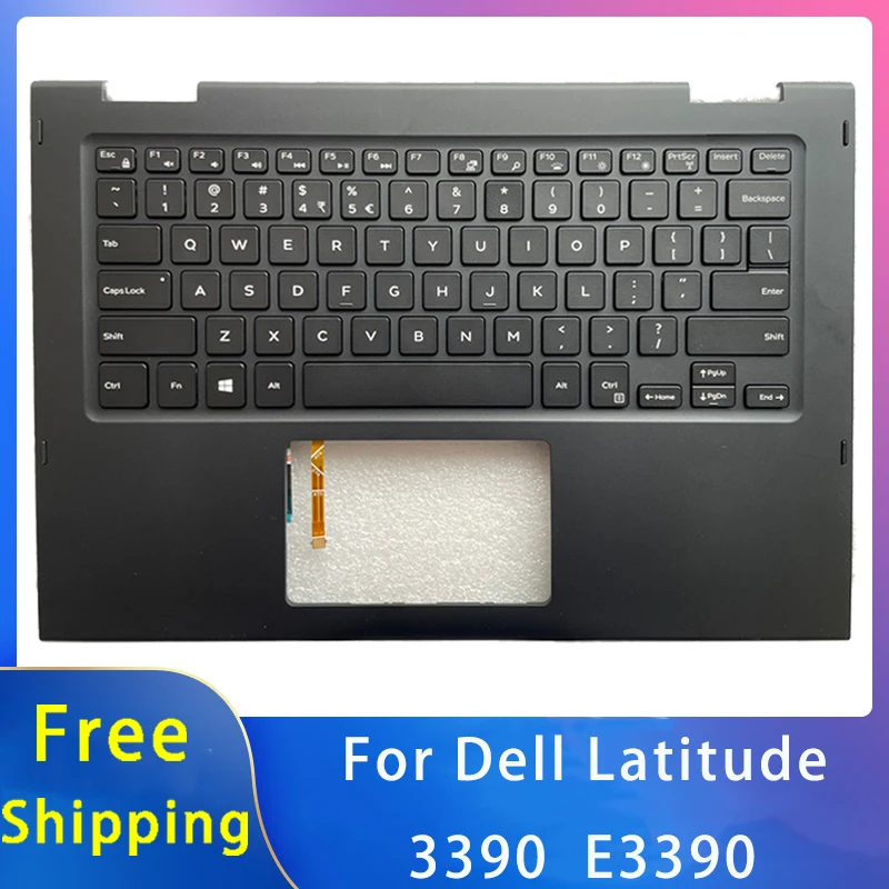 Новинка для Dell Latitude 3390 E3390 сменная клавиатура ноутбука США с или без подсветки