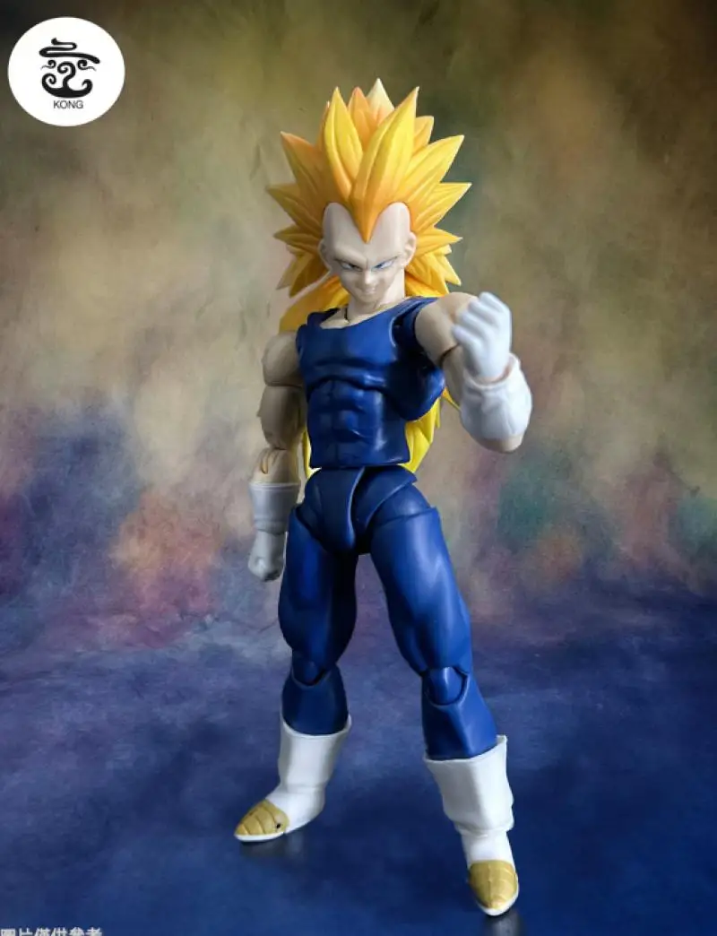 

Оригинальная фигурка дракона, аниме, модель KONG, SHF Super Saiyan 3, фигурки героев вегетты, бог модели, подарки, игрушки для детей