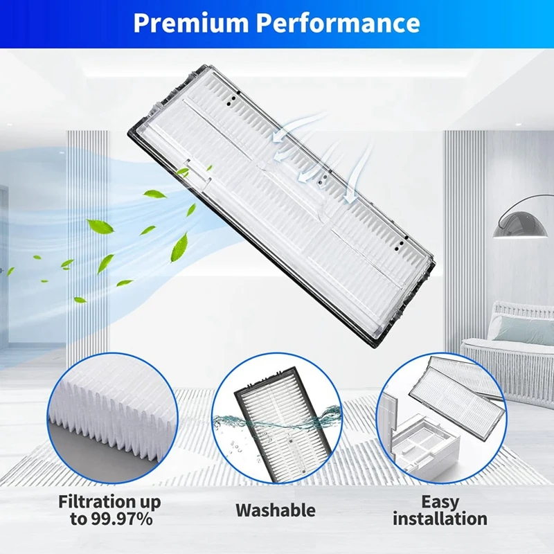 Запчасти аксессуары для пылесоса Roborock S7 Maxv Ultra/S7 Pro Ultra комплект аксессуаров