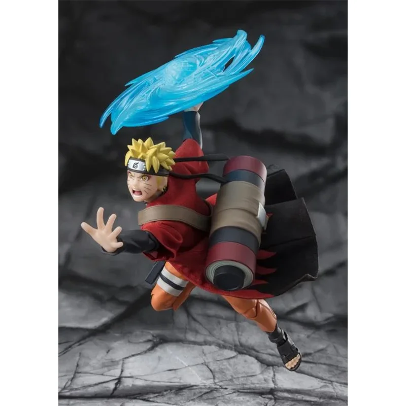 100% в наличии оригинальные Bandai Naruto S.H.Figuarts SHF Uzumaki Sage Mode Savior of Konoha аниме-фигурки