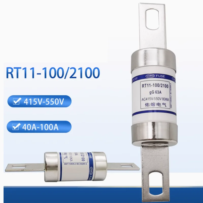Болтовые предохранители HRC RT15 RT11-100/2100