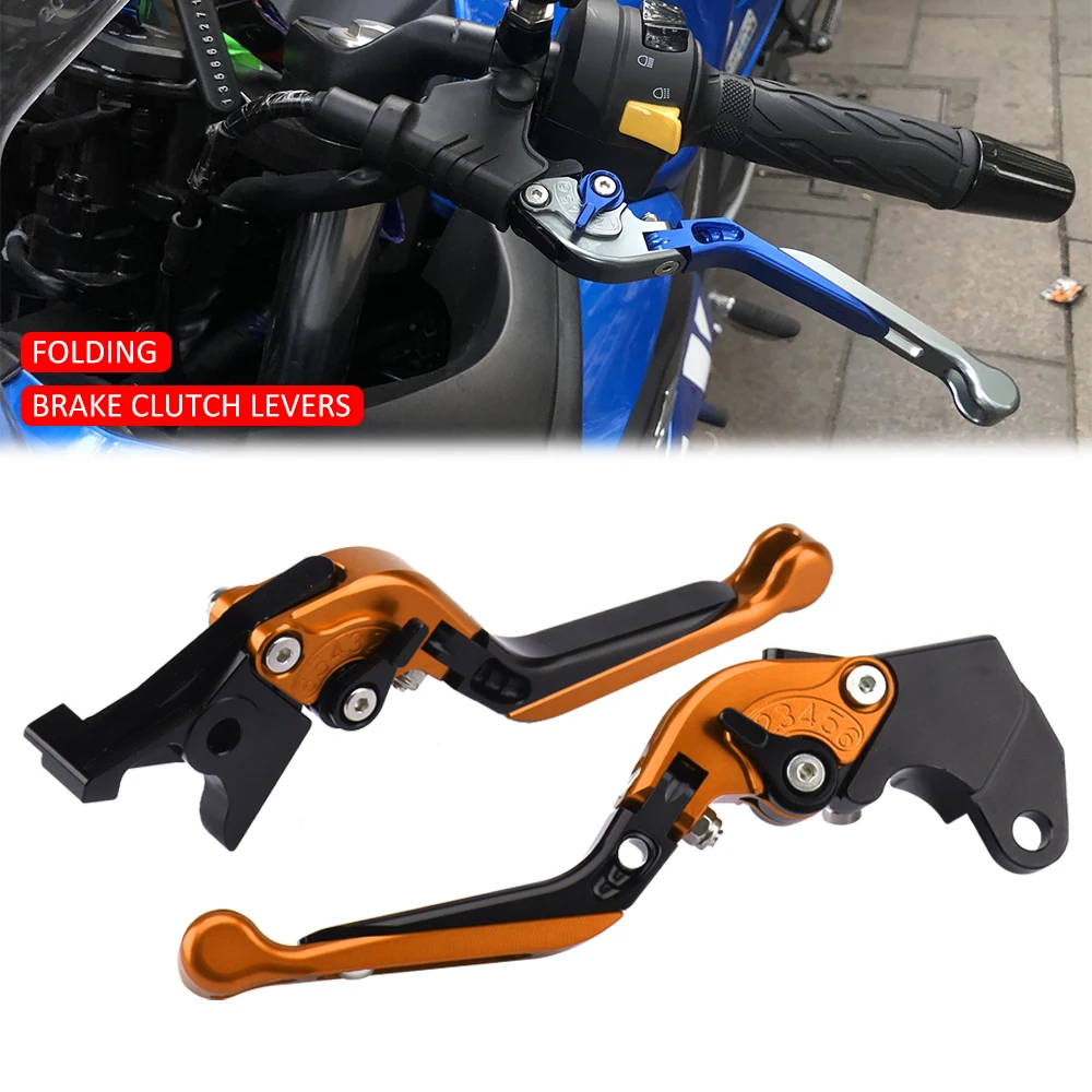 

For Suzuki GSX-S750 GSXS750 GSXS-750 GSXS 750 GSR750 GSR 600 400 GSR600 GSR400 Adjustable Extendable Folding Brake Clutch Levers