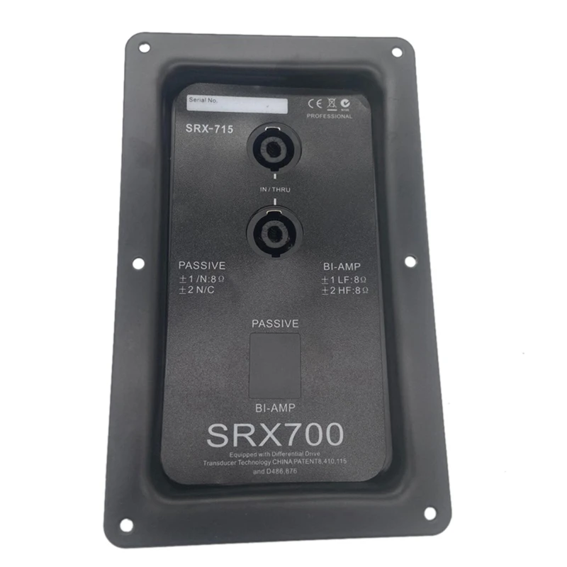 

Compatible SRX728 SRX715 SRX718 SRX718 SRX725 SRX700 Back Panel With Connectors & Switch Replacement Part
