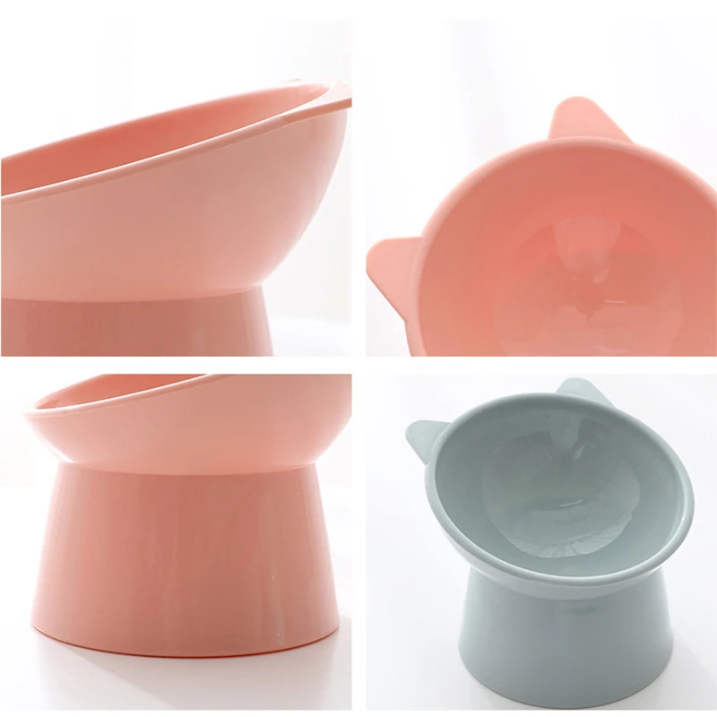 Бинауральная миска для кормления домашних животных с защитой от наконечников