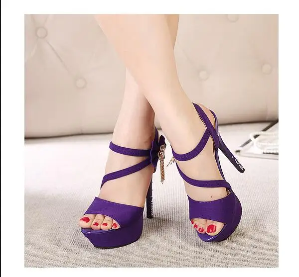 Summer Women Rhinestone high heel Sandals Bohemian Handmade Ladies Casual Comfortable flower Platform Pumps Sandals Shoes