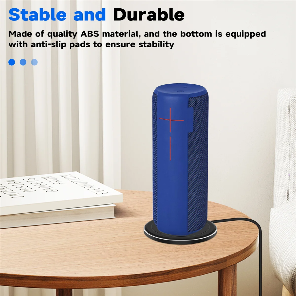 Фото A40I для UE Boom 3/UE Megaboom 3, зарядная док-станция с кабелем Type-C, зарядное устройство для динамика №1
