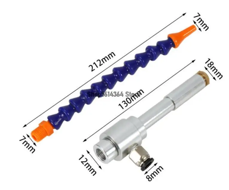 Вихревой пистолет для холодного и горячего воздуха из алюминиевого сплава 130