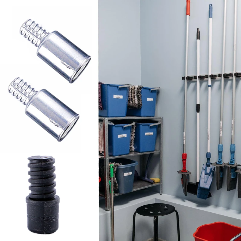 Адаптируйте резьбовые удлинительные столбы Адаптер для метлы Ручка бровей