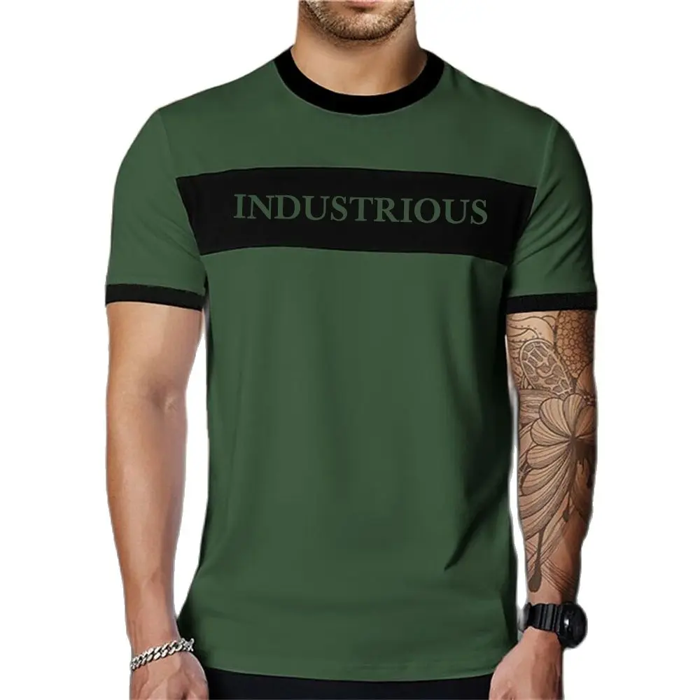 

Mens T Shirt Tee Fashion Cool Shirt Lettel Crew Neck 3d Print Casual Holiday Short Sleeve Graphic Print Clothing Leisure Apparel