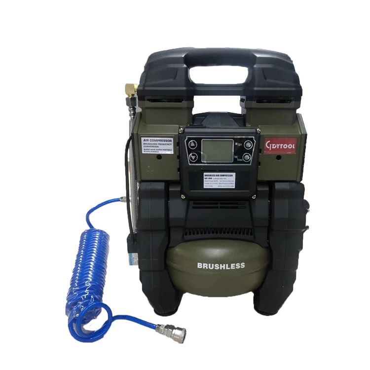 Ac&dc Dual-purpose Ultra Quiet Silent Cordless Air Compressor Heavy-duty Tire Inflator Gdy-2090
