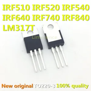 10pcs/lot IRF510 IRF520 IRF540 IRF640 IRF740 IRF840 Transistor TO-220 TO220 IRF840PBF IRF510PBF IRF520PBF IRF740PBF
