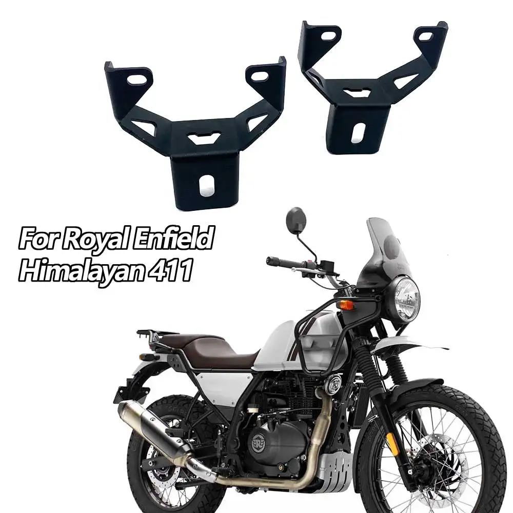 

Motorcycle Spotlights Fog Light Mount Bracket Moto Accessories For Royal Enfield Himalayan 400 411 2019 2020 2021 2022 BS4 BS6