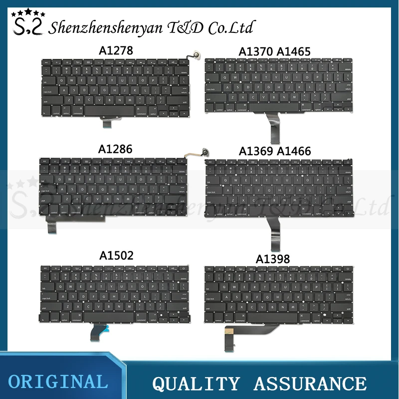 Новая клавиатура для ноутбука с английской раскладкой Macbook Pro Air Retina 11 дюймов 13 15