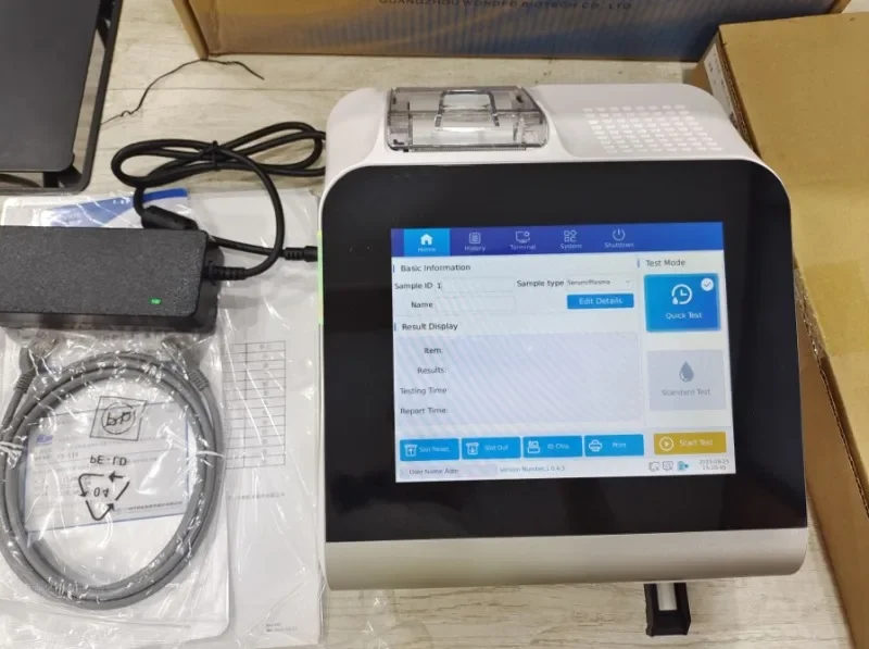 Флуоресцентный анализатор иммуноанализа Wondfo Finecaser FIA Meter II Plus SE