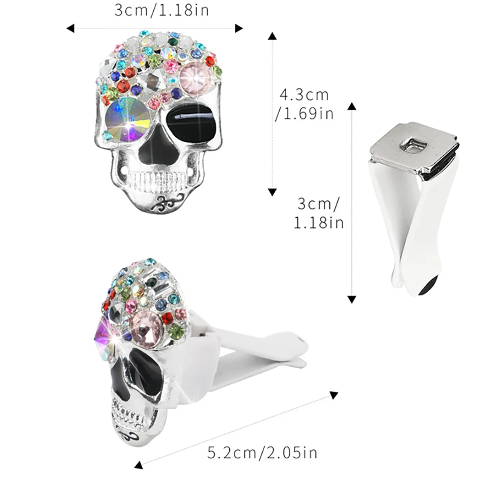 Украшение для автомобиля на вентиляционное отверстие Милый Призрак Череп