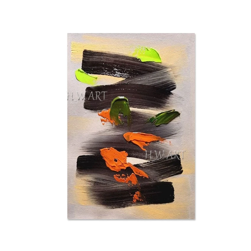 Простой дизайн акриловая картина без рамки холст абстрактный прикроватный Декор