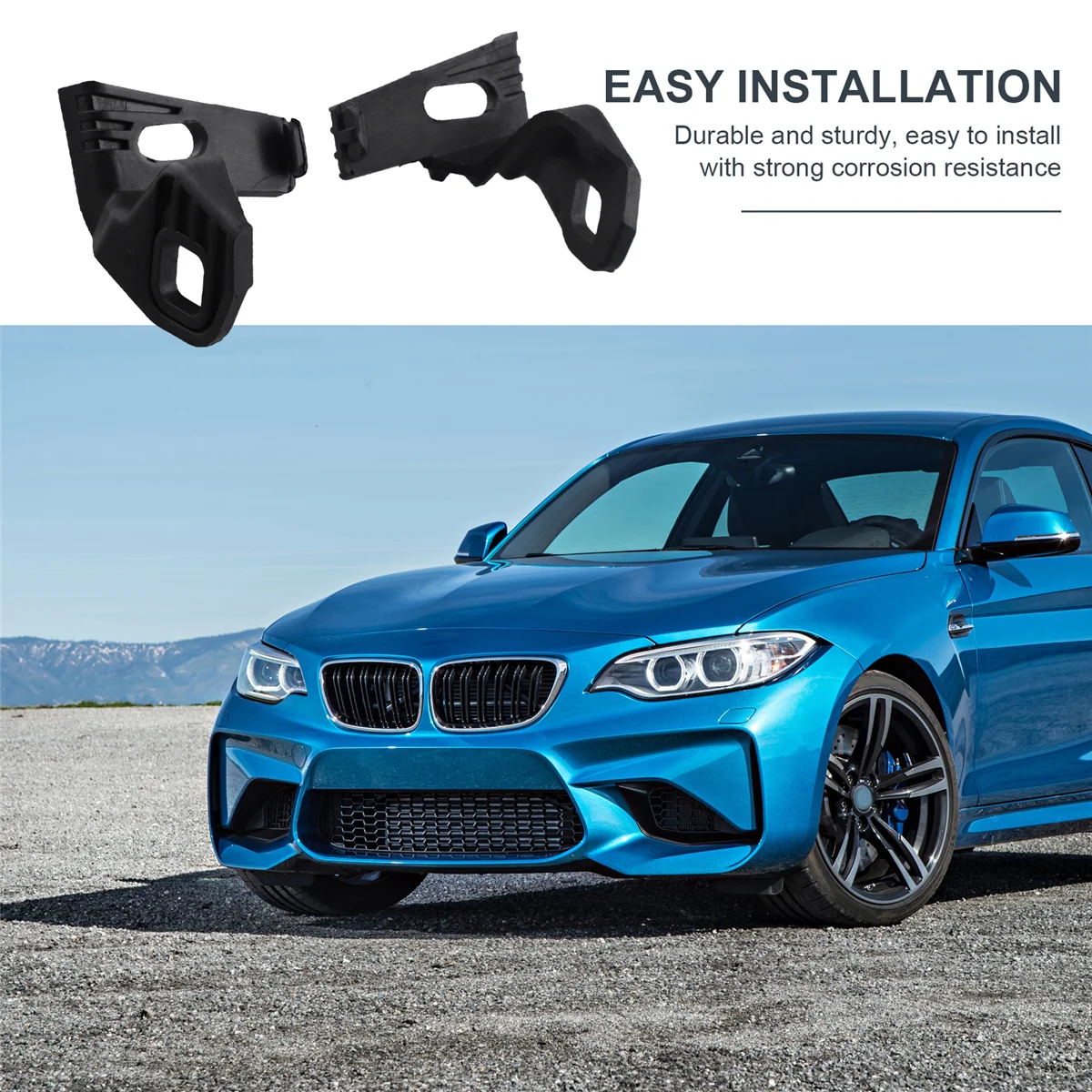 1 пара кронштейнов передней фары для BMW F20 F21 F22 F87 M2 51647273066 51647273065