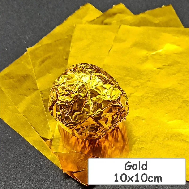 

Алюминиевая оберточная бумага для шоколада 10x10 см, 100 шт.