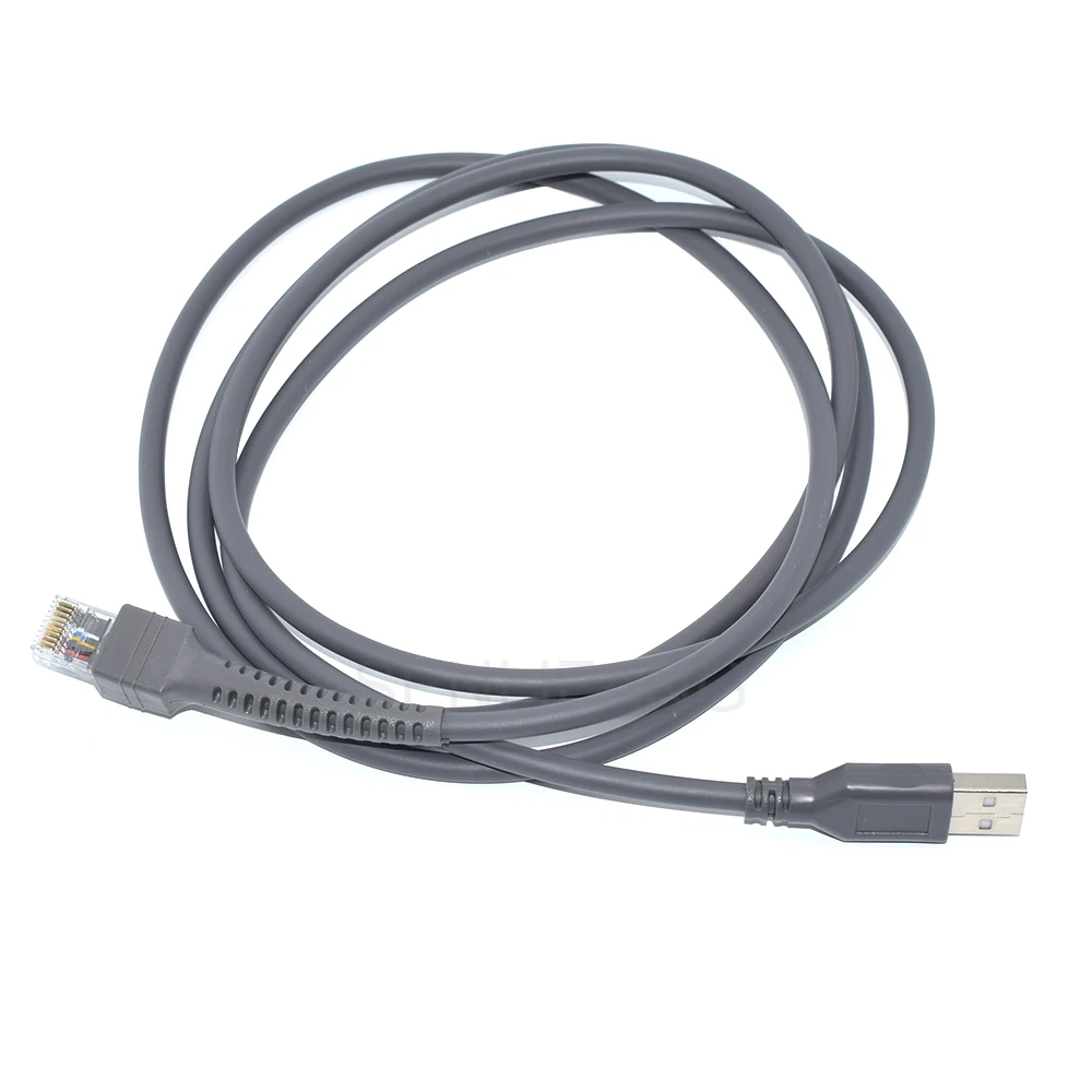 Фото Новинка, USB-кабель для передачи данных 2 м, сканер штрих-кодов LS1203 LS2208 LS4208 LS4278 LS3008 DS9208 DS6707 DS6708 №4