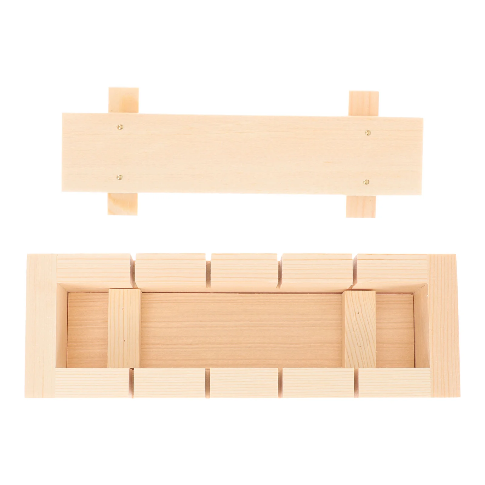 

Sushi Mold Rice Maker Pressmould Shaper Onigiri Kit Nigiri Making Oshizushi Musubi Roll Diy Box Wooden Form Vegetable Machine