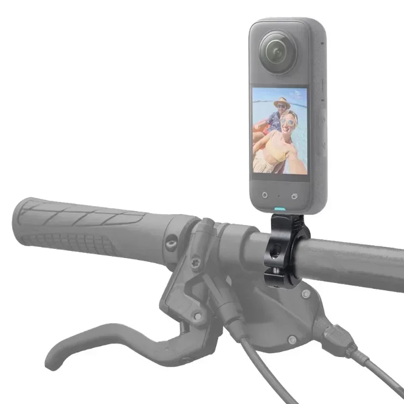 Фото Усиленное крепление на руль велосипеда, винт 1/4, металлический для GoPro 11 Insta360 X3 YI, экшн-камера, мобильный телефон, держатель для велосипеда и мотоцикла №4
