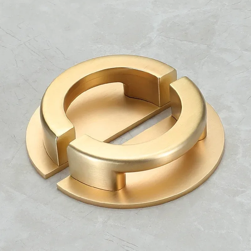 Ручки Canibet цветочные ручки золотые однотонные дверные и для мебели кухонного