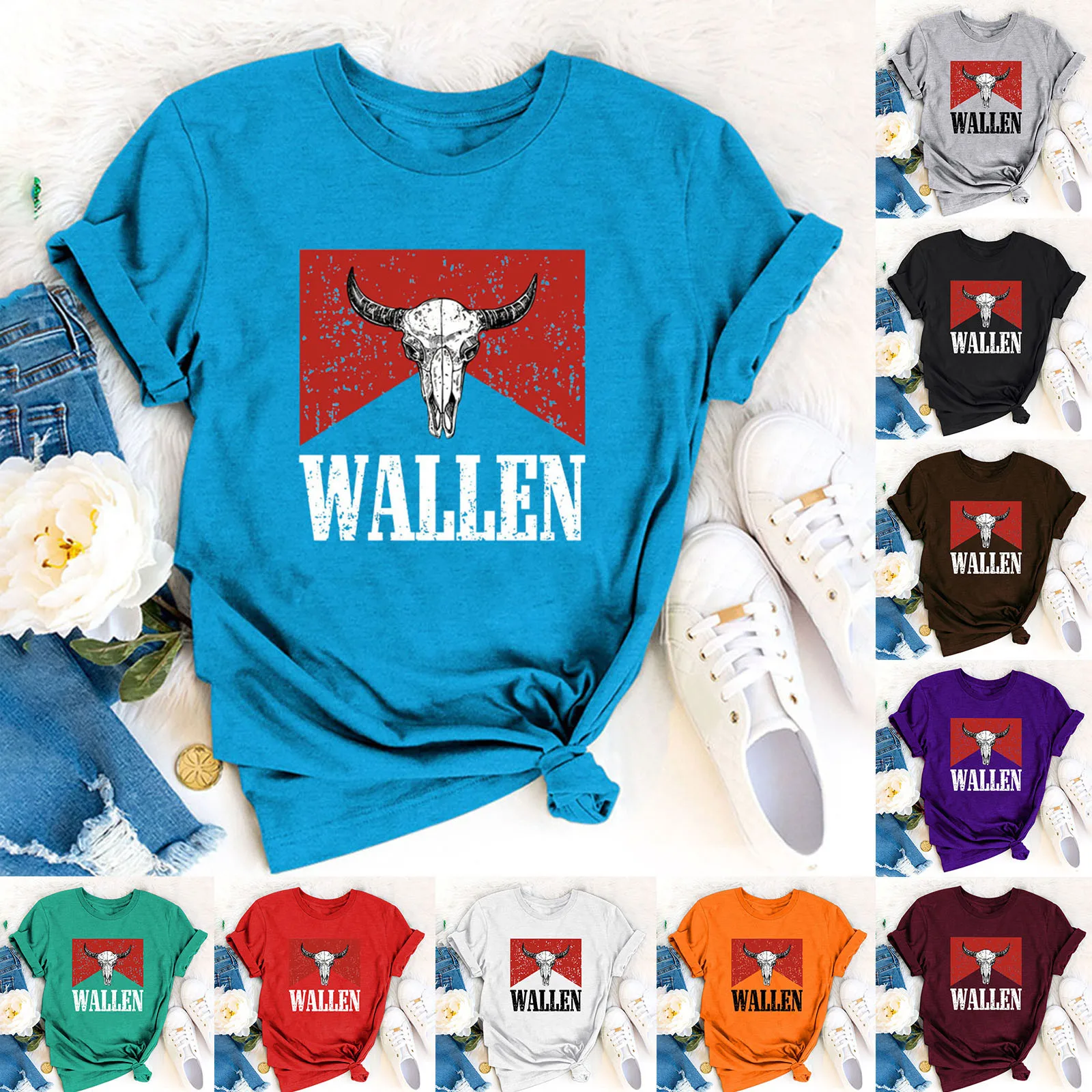 

Летняя мода бабочка цифровая печать Повседневная с круглым вырезом рукавом Футболка женская активная Женская подходящая футболка