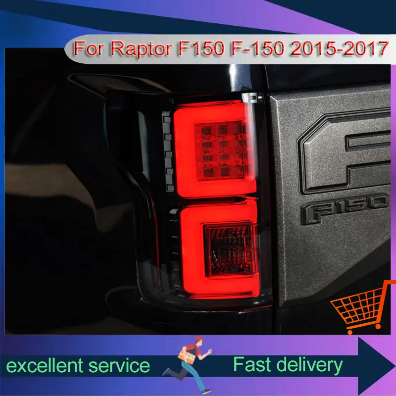Стайлинг автомобиля для Ford Raptor F150 F-150 2015-2017 задний фонарь в сборе ремонт