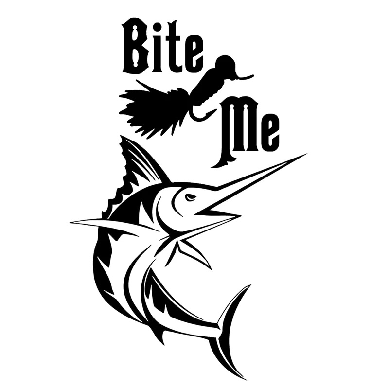 Автомобильные аксессуары для стайлинга автомобилей OFK Bite Me Fish искусственная кожа