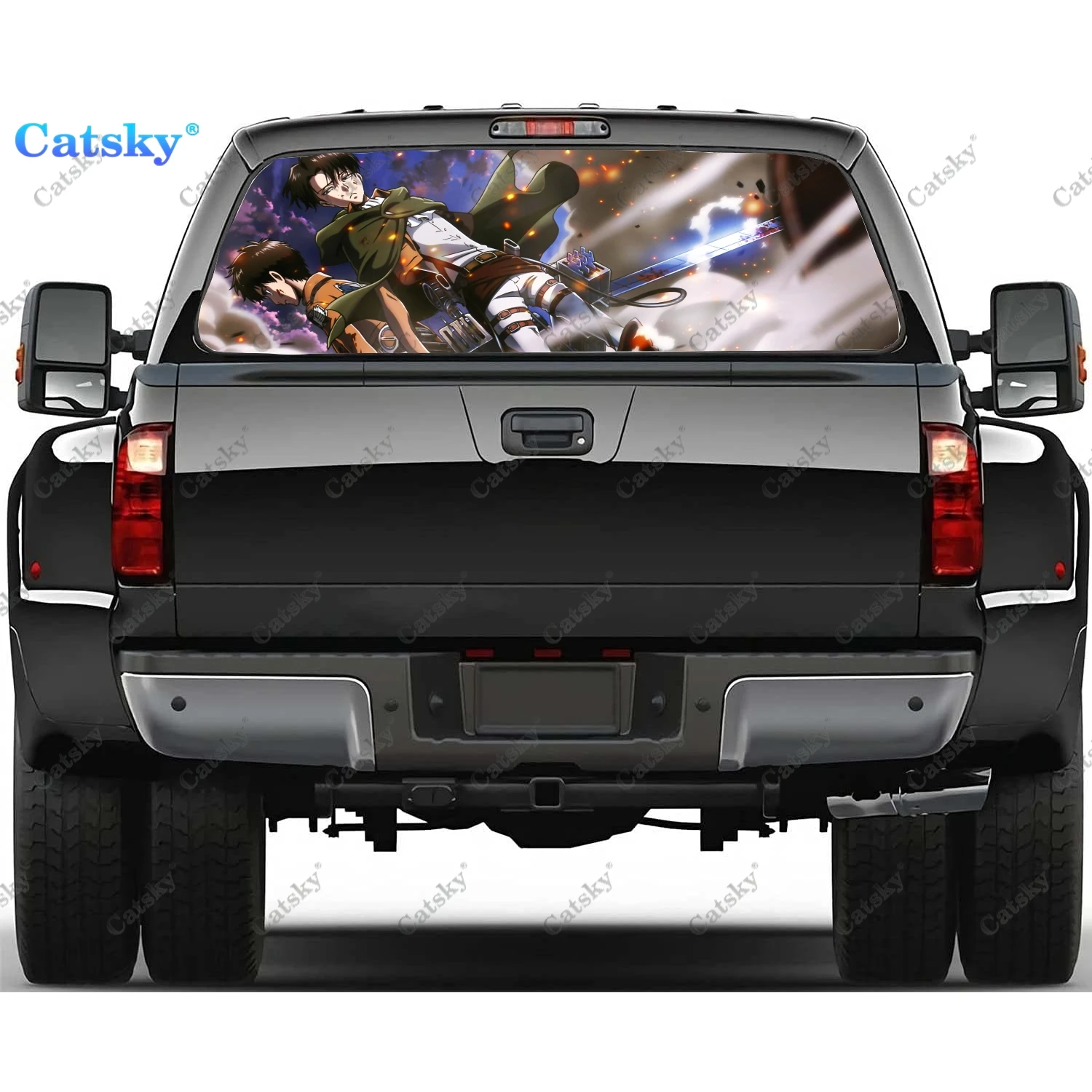 

Наклейка из ПВХ «атака на Титанов»