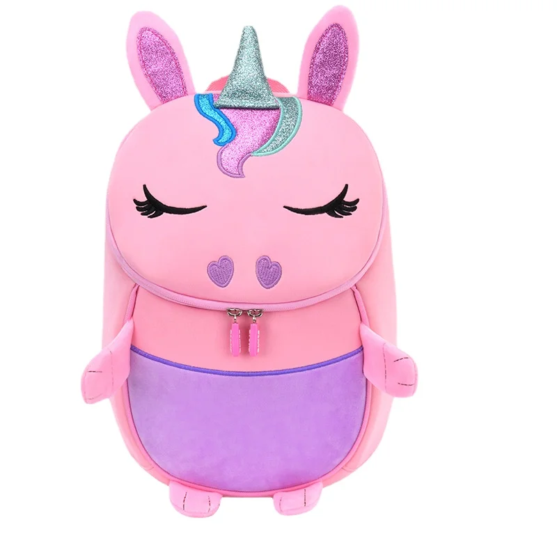 

Cartoon Children's Cute Pink Backpack School Kindergarten Book Bag Travel Backpack For Boys Girls Children Kids Gift