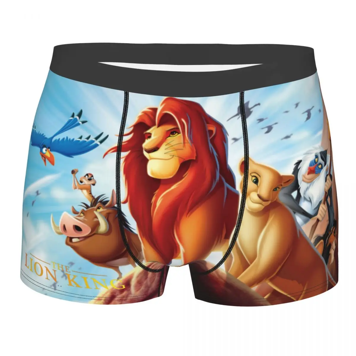 Трусы disneyneythe Lion King｠Film Simba Классическое нижнее белье хлопковые трусы мужское