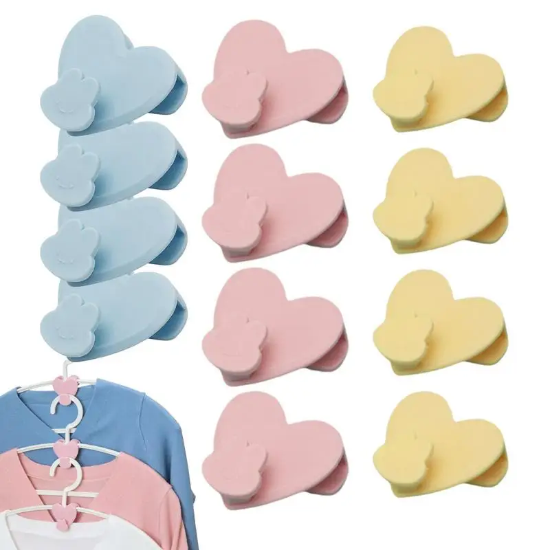 

Space Triangles For Hangers 12pcs/set Cascading Clothes Hangers Hooks Pants Hanger Organizer Extender For Wardrobe College Dorm