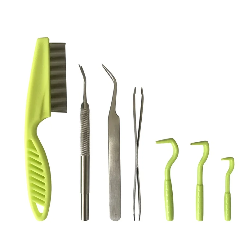 

Новинка 100%, товары для домашних животных, зажим для кошек и собак, набор зажимов для улова насекомых