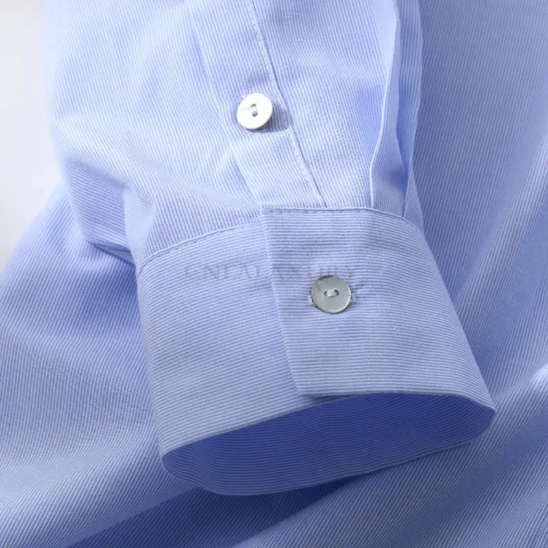 CNlalaxury 2022 Осенняя Женская Хлопковая полосатая рубашка высокого качества блузка с