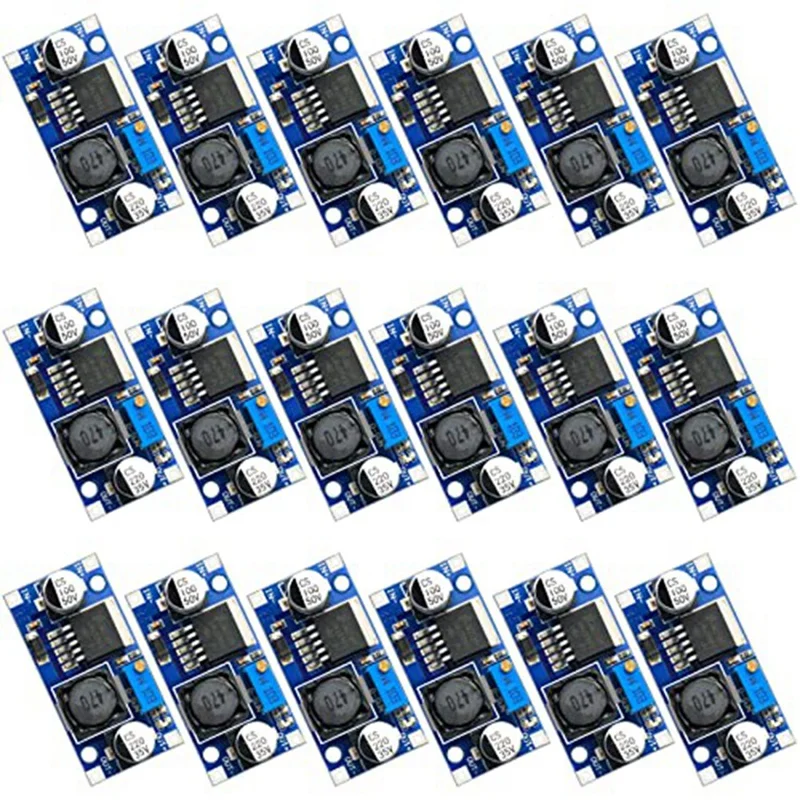 

30Pack DC To DC Buck Boost Converter LM2596 Voltage DIY Module Power Supply For Input 3.2V To 35V Output 1.25V To 30V 3A