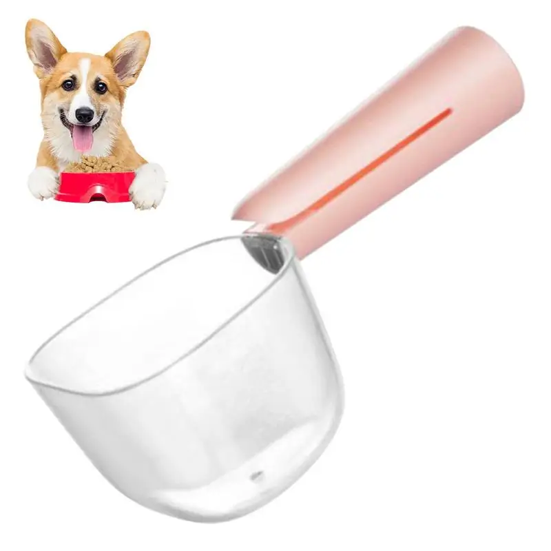 

Dog Food Scoop Puppy Food Cups With Measuring Lines Comfortable Long Handle Scoop For Dogs Cats Ferrets And Rabbits Food